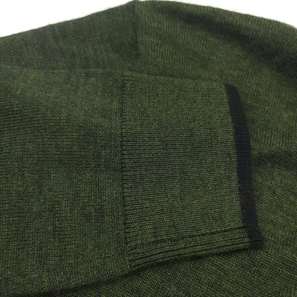 Michael Kors Men's Textured Quarter-Zip Sweater S - Picture 3 of 5